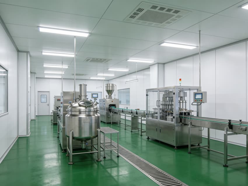 合肥廠房裝修：gmp藥劑生產廠房